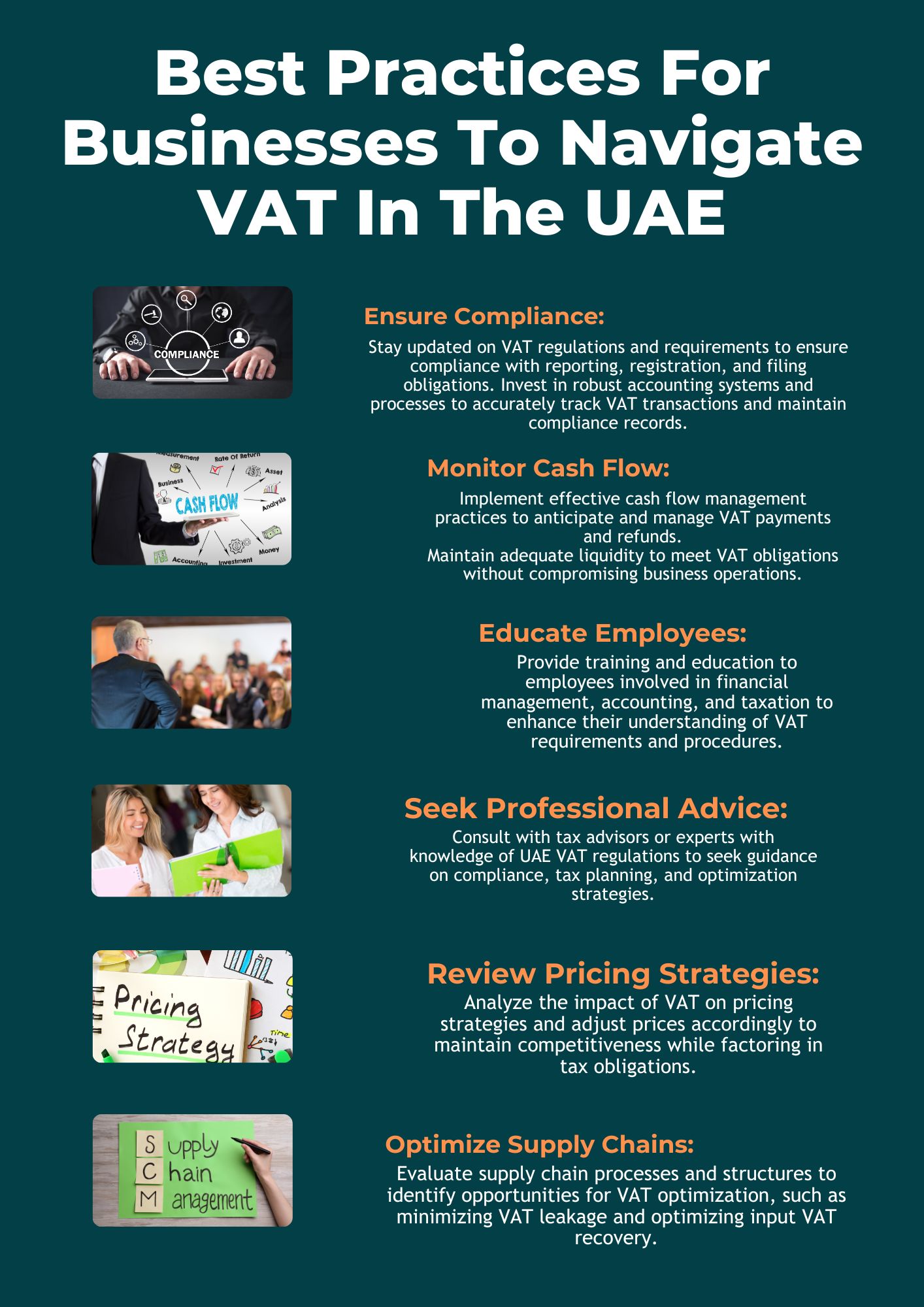 Best Practices For Businesses To Navigate VAT In The UAE